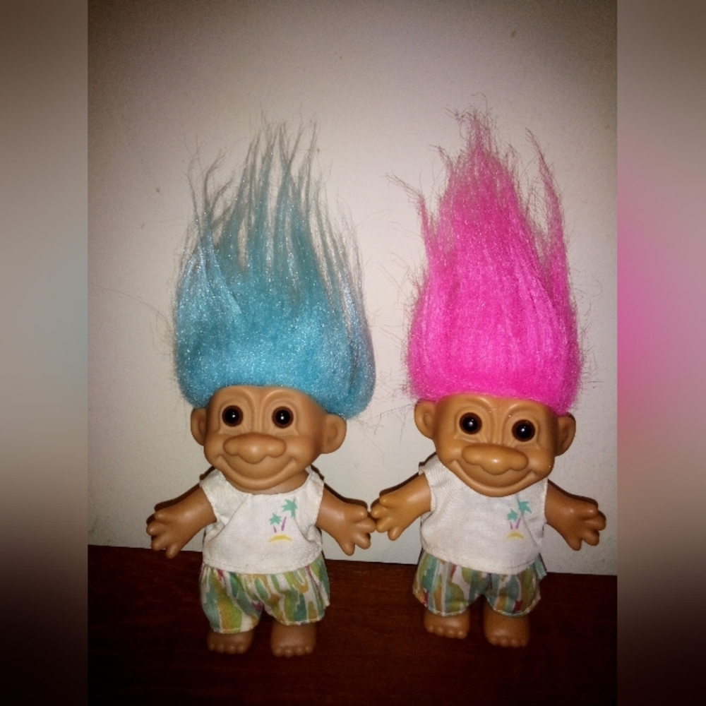 Vintage Russ Troll Dolls